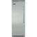 Front. Viking - Professional 5 Series Quiet Cool 17.8 Cu. Ft. Built-In Refrigerator - Arctic Gray.
