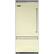 Front. Viking - Professional 5 Series Quiet Cool 20.4 Cu. Ft. Bottom-Freezer Built-In Refrigerator - Vanilla Cream.