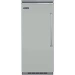 Viking - Professional 5 Series Quiet Cool 22.8 Cu. Ft. Built-In Refrigerator - Arctic Gray - Front_Standard