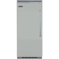 Viking - Professional 5 Series Quiet Cool 22.8 Cu. Ft. Built-In Refrigerator - Arctic Gray - Front_Zoom