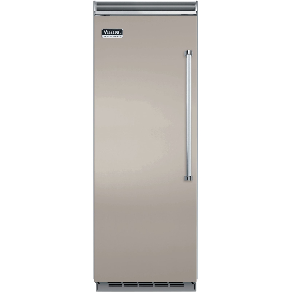 Viking – Professional 5 Series Quiet Cool 17.8 Cu. Ft. Built-In Refrigerator – Pacific Gray