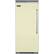 Front. Viking - Professional 5 Series Quiet Cool 22.8 Cu. Ft. Built-In Refrigerator - Vanilla Cream.