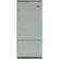 Front. Viking - Professional 5 Series Quiet Cool 20.4 Cu. Ft. Bottom-Freezer Built-In Refrigerator - Arctic Gray.