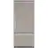 Front. Viking - Professional 5 Series Quiet Cool 20.4 Cu. Ft. Bottom-Freezer Built-In Refrigerator - Pacific Gray.