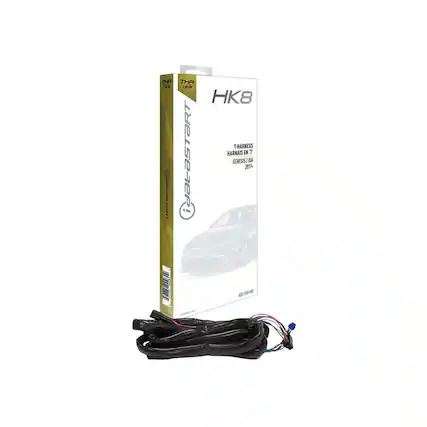 Front. iDatalink - Wiring Harness for Select Kia and Hyundai Vehicles - Black.