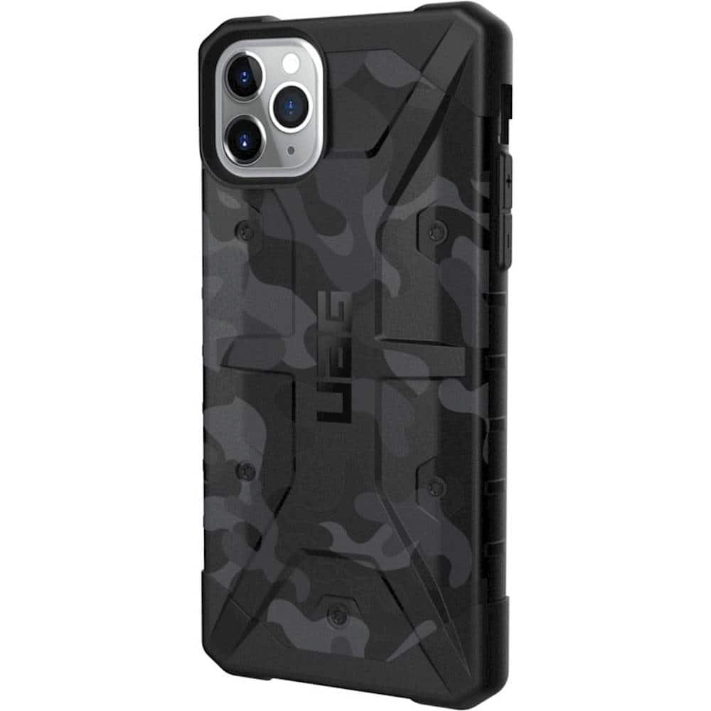 Front. UAG - Pathfinder SE Camo Series Case for Apple® iPhone® 11 Pro Max - Midnight.
