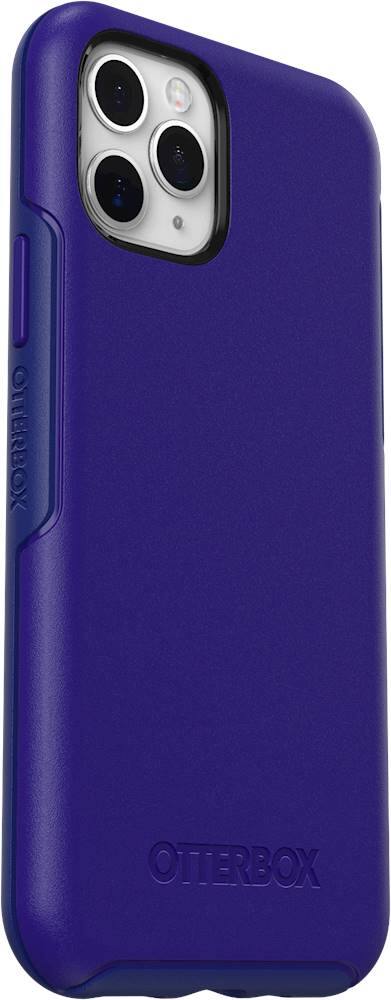Angle. OtterBox - Symmetry Series Case for Apple® iPhone® 11 Pro - Sapphire Secret Blue.