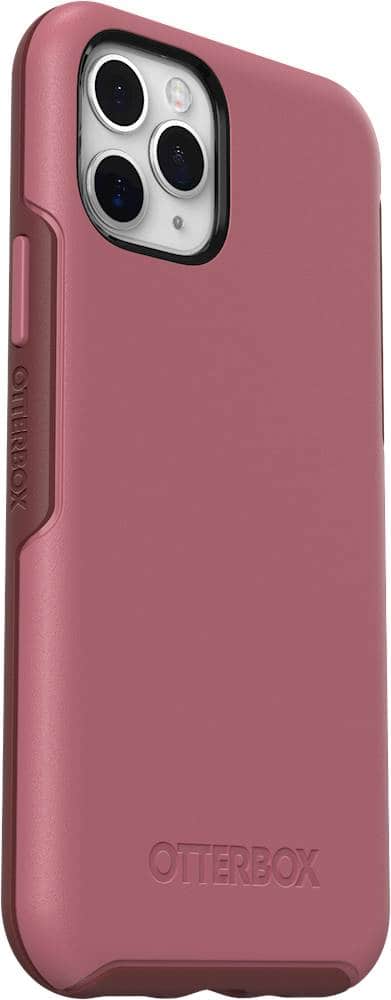 Angle. OtterBox - Symmetry Series Case for Apple® iPhone® 11 Pro - Beguiled Rose Pink.