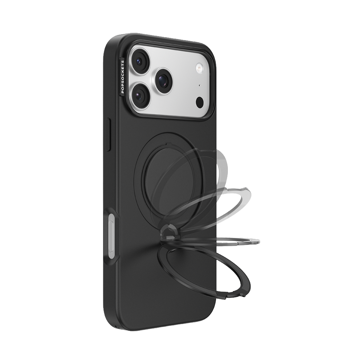 Alt View 1. PopSockets - Low Pro Case iPhone 18 Pro Max/17 Pro Max - Black.