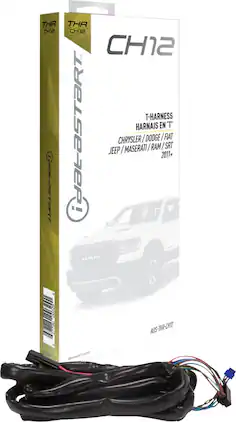 iDataStart - T-Harness Kit for Select Chrysler, Dodge, Fiat, Jeep, Ram, SRT Vehicles - Black