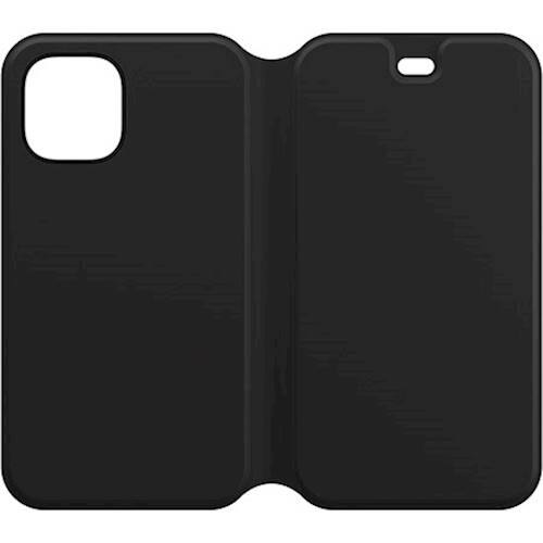Alt View 13. OtterBox - Strada Series Via Folio Case for Apple® iPhone® 11 Pro - Black Night.