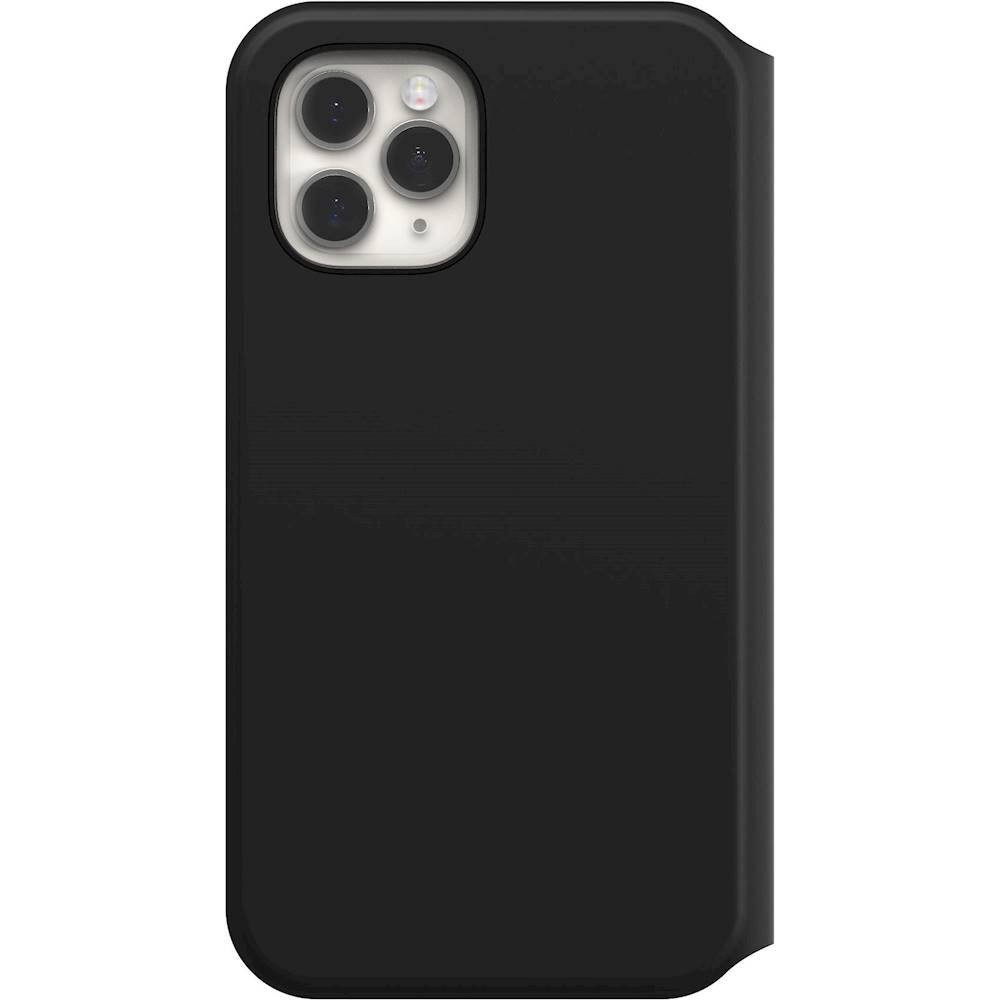 Alt View 1. OtterBox - Strada Series Via Folio Case for Apple® iPhone® 11 Pro - Black Night.