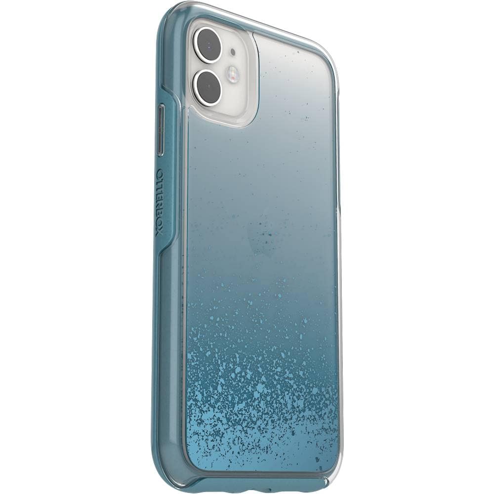 Angle View: OtterBox - Symmetry Series Case for Apple® iPhone® 11 - We'll Call Blue