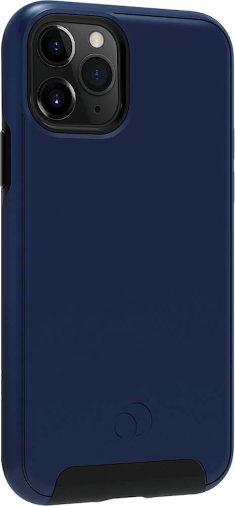 Angle. Nimbus9 - Cirrus 2 Case for Apple® iPhone® 11 Pro, X, and XS - Midnight Blue.