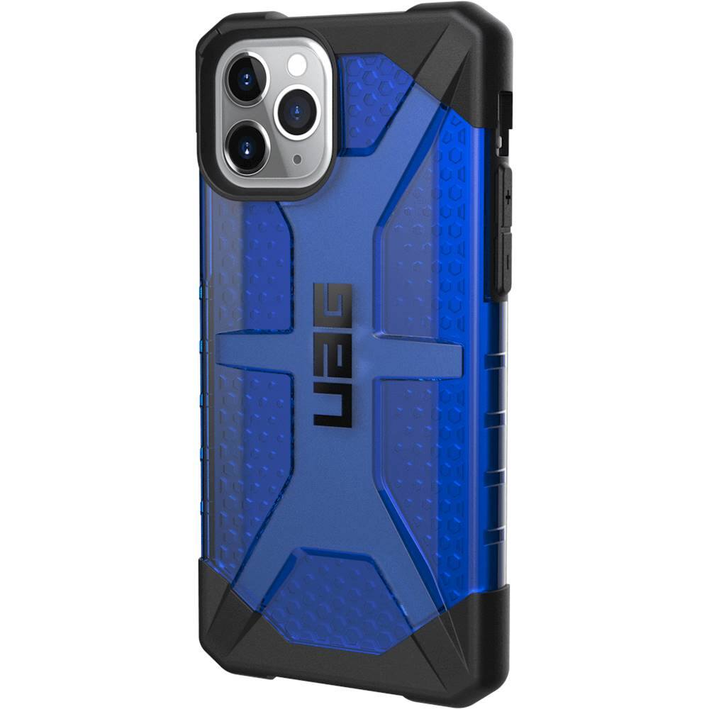 Front. UAG - Plasma Series Case for Apple® iPhone® 11 Pro - Cobalt.
