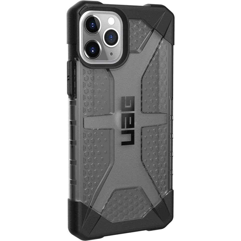Angle View: UAG - Plasma Series Case for Apple® iPhone® 11 Pro - Ash