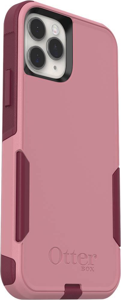 Angle. OtterBox - Commuter Series Case for Apple® iPhone® 11 Pro - Cupid's Way Pink.