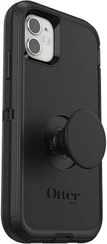 Alt View 12. OtterBox - Otter + Pop Defender Series Case for Apple® iPhone® 11 - Black.
