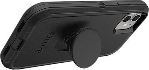 Alt View 15. OtterBox - Otter + Pop Defender Series Case for Apple® iPhone® 11 - Black.