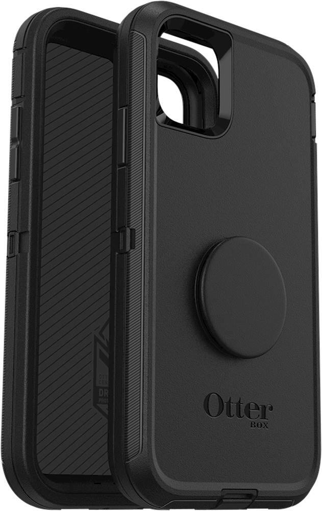Alt View 16. OtterBox - Otter + Pop Defender Series Case for Apple® iPhone® 11 - Black.