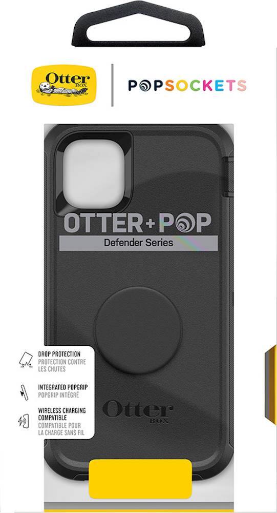 Alt View 21. OtterBox - Otter + Pop Defender Series Case for Apple® iPhone® 11 - Black.