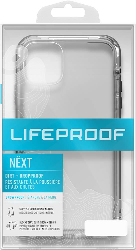 Alt View 15. LifeProof - NËXT Case for Apple® iPhone® 11 Pro Max - Black Crystal.