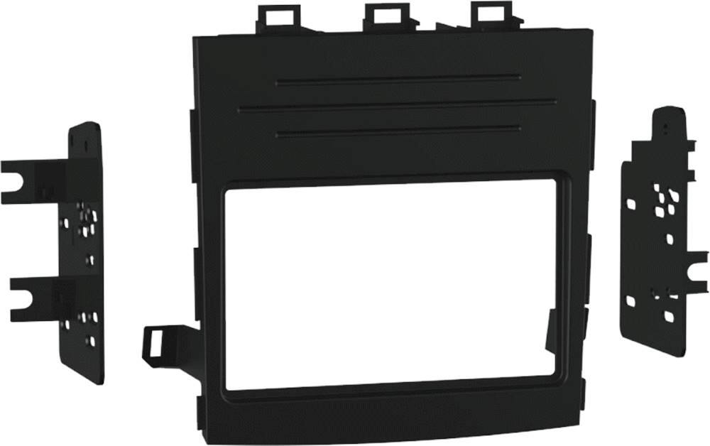 Angle. Metra - Dash Kit for Select 2019 Subaru Ascent Vehicles - High Gloss Black.