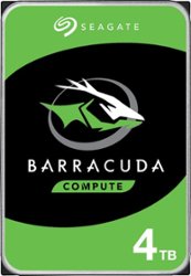 Seagate - Barracuda 4TB Internal SATA Hard Drive for Desktops - Front_Zoom