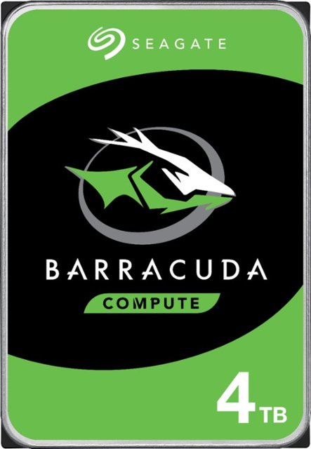 Front Zoom. Seagate - Barracuda 4TB Internal SATA Hard Drive for Desktops.