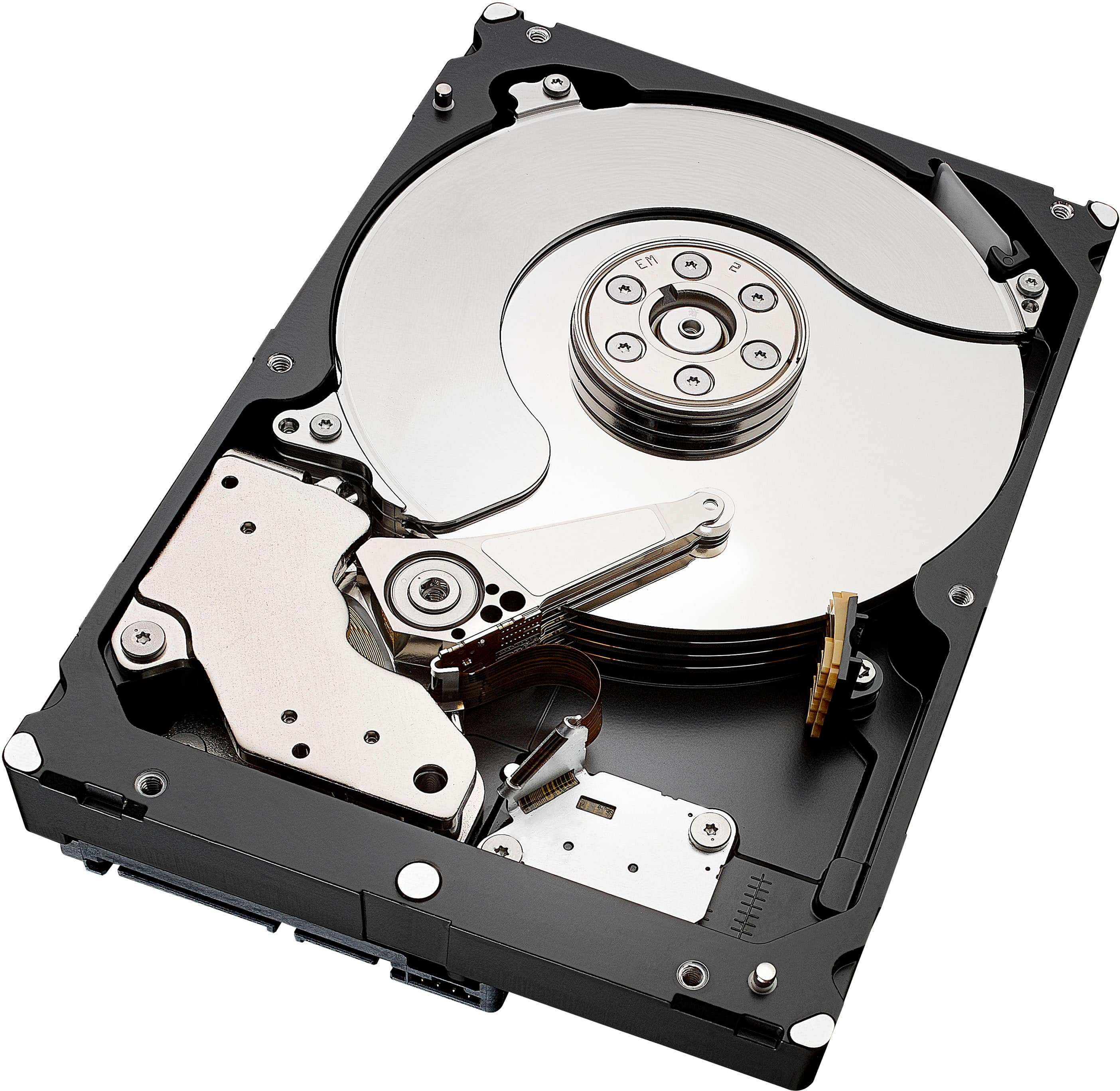 Alt View 12. Seagate - Barracuda 4TB Internal SATA Hard Drive for Desktops - Multi.
