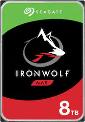 Seagate - IronWolf 8TB NAS Internal Hard Drive with Rescue Data Recovery Services - Front_Zoom