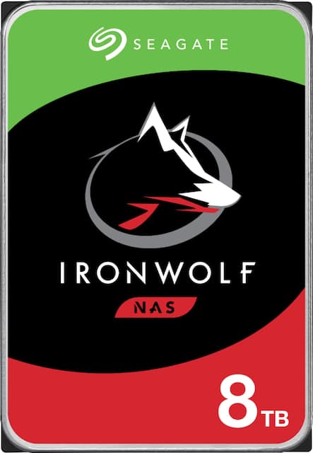 Seagate IronWolf 8TB Internal SATA NAS Hard Drive with Rescue