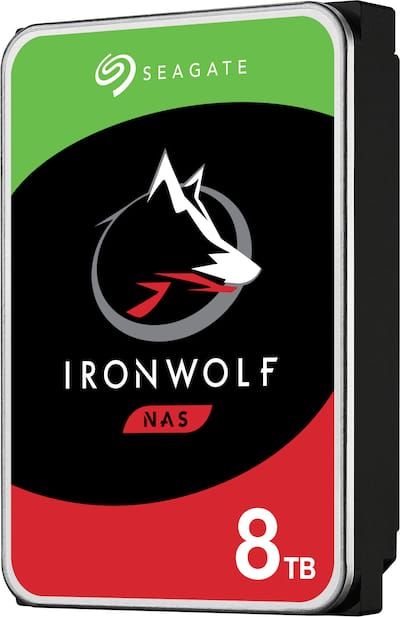 Seagate IronWolf 8TB NAS Internal Hard Drive with Rescue Data Seagate IronWolf 8TB NAS Internal Hard Drive with Rescue Data