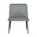 Front Zoom. Studio Designs - 4-Leg 100% Polyester Accent Chair - Dark Gray.