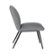 Alt View Zoom 13. Studio Designs - 4-Leg 100% Polyester Accent Chair - Dark Gray.