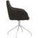 Alt View Zoom 14. Calico Designs - Faux Suede Accent Chair - Dark Gray/White Stichting.