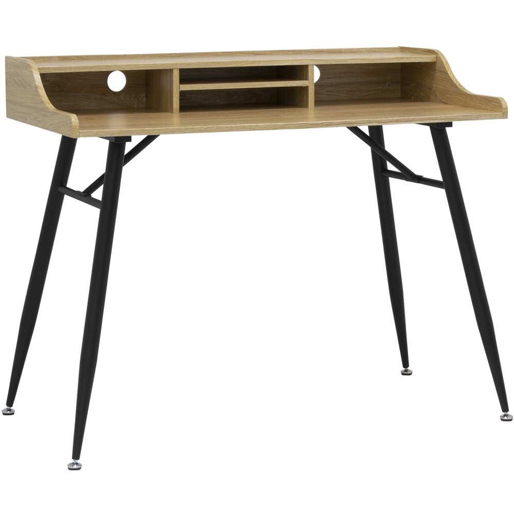 Left View: Calico Designs - Woodford Modern Table - Ashwood