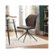 Alt View Zoom 14. Calico Designs - 4-Pointed Star Steel Accent Chair - Black/Brown.