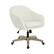 Left. OSP Home Furnishings - Nora 5-Pointed Star Plush Padded Office Chair - Linen.