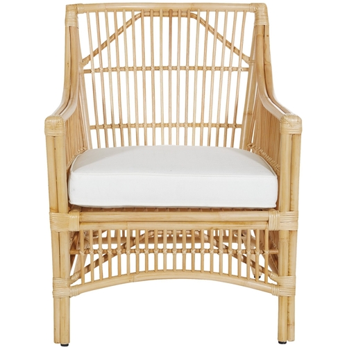 OSP Designs - Maui Tuscan Rattan Chair - Stained Natural