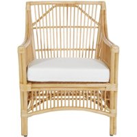 OSP Home Furnishings - Maui Chair - Stained Natural - Front_Zoom