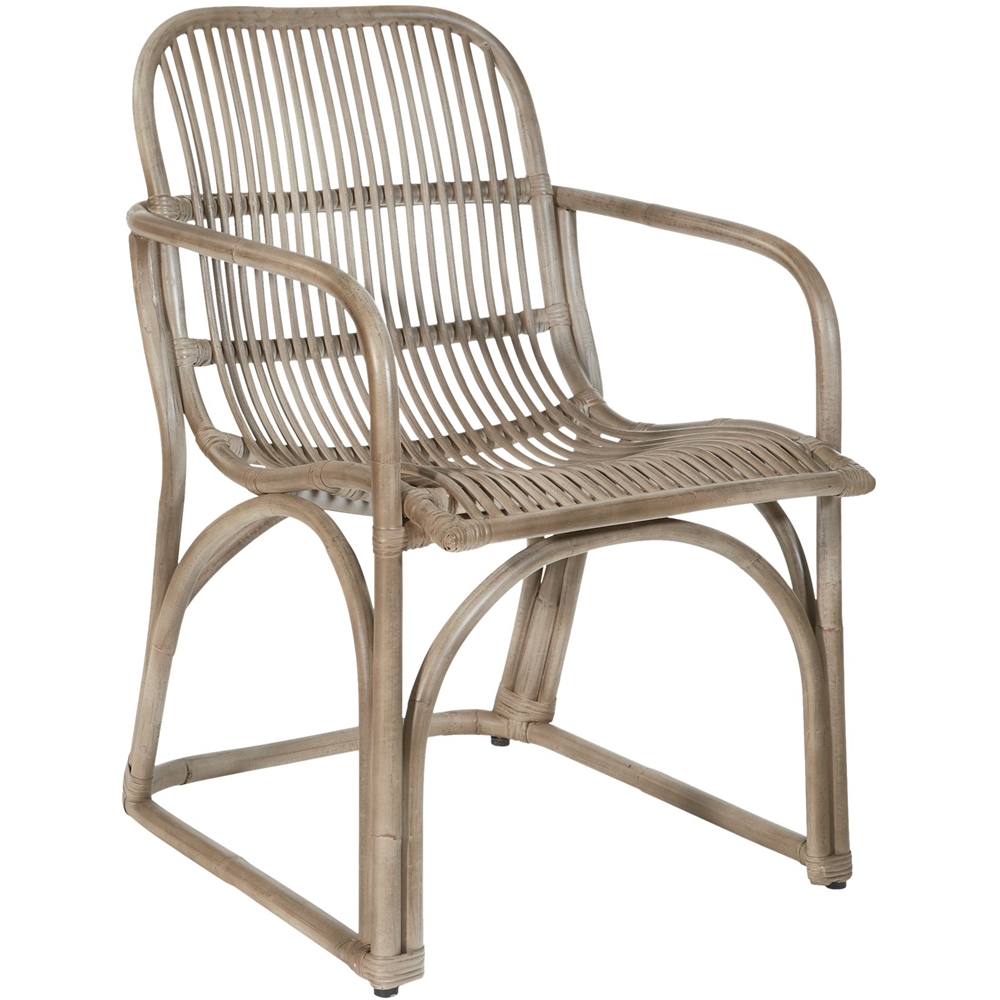 Left View: OSP Designs - Hastings Tuscan Armchair - Gray