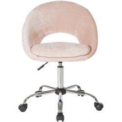 OSP Home Furnishings - Milo Office Chair - Blush - Front_Zoom
