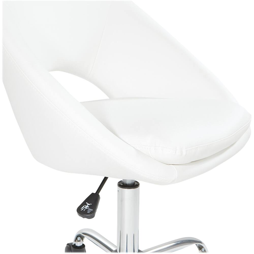 Alt View 14. OSP Home Furnishings - Milo Office Chair - White.