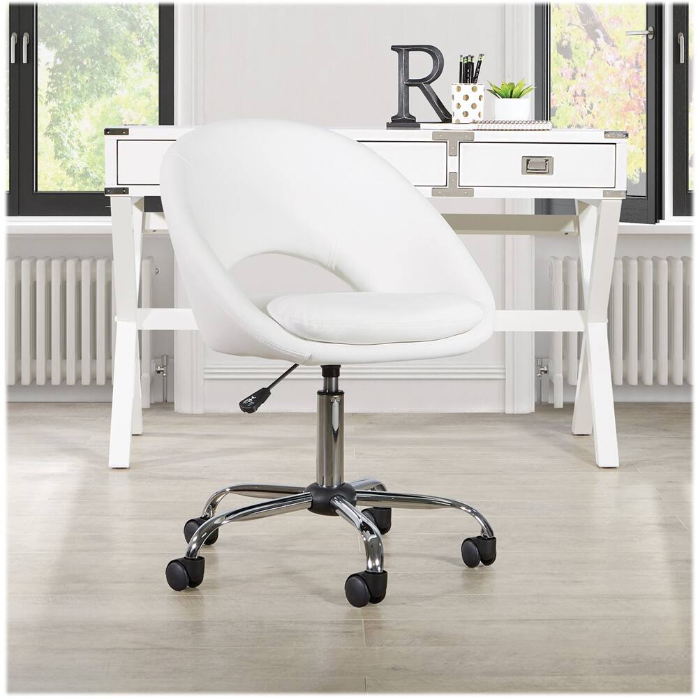 Alt View 15. OSP Home Furnishings - Milo Office Chair - White.