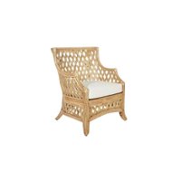 OSP Home Furnishings - Kona Chair - Stained Natural - Front_Zoom