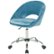 Alt View Zoom 11. AveSix - Milo 5-Pointed Star Velvet Office Chair - Royal.