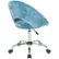Alt View Zoom 12. AveSix - Milo 5-Pointed Star Velvet Office Chair - Royal.