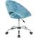 Alt View 12. OSP Home Furnishings - Milo 5-Pointed Star Velvet Office Chair - Royal.