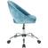 Alt View 15. OSP Home Furnishings - Milo 5-Pointed Star Velvet Office Chair - Royal.